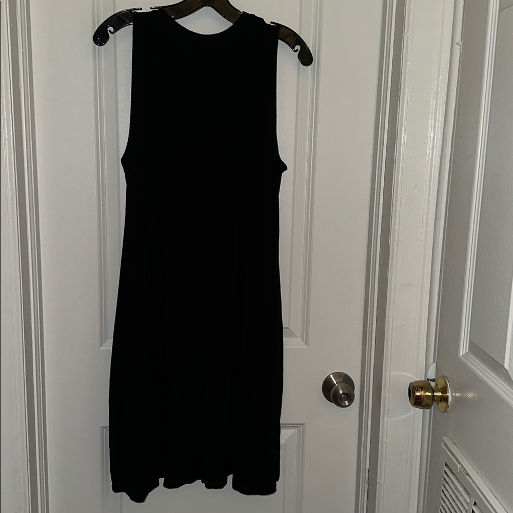Time and Tru Black Sleeveless Midi Dress - Picture 5 of 5